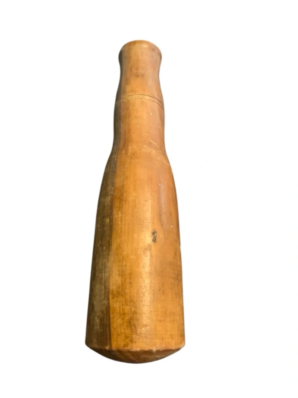 Vintage Wooden Mortar & Pestle Beautifully Hand Carved Dominican‎ Republic